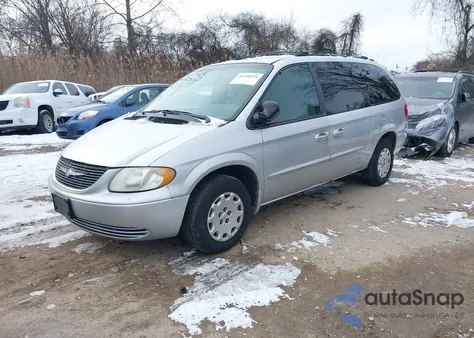 2003 Chrysler Town & Country Lx из США, поврежденный, VIN 2C4GP44333R323619